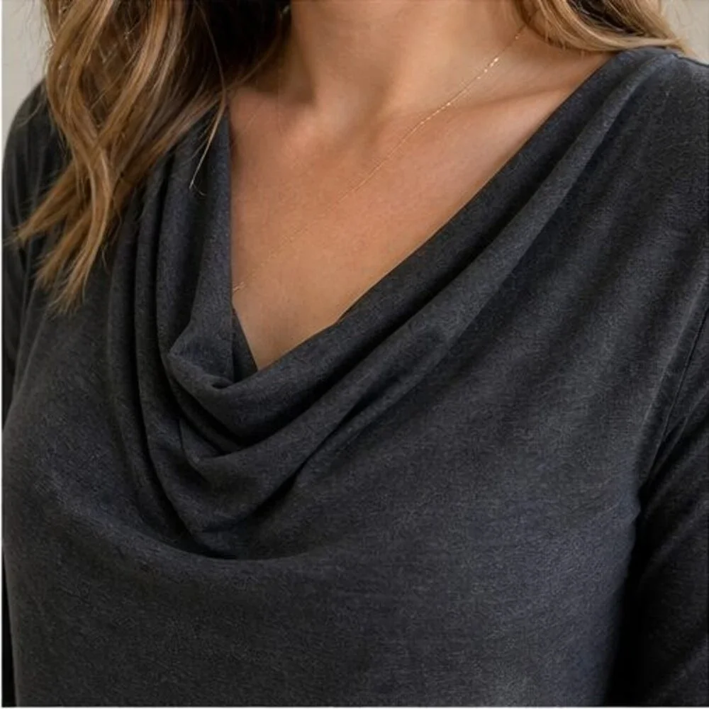 Navy Tunic Blouse